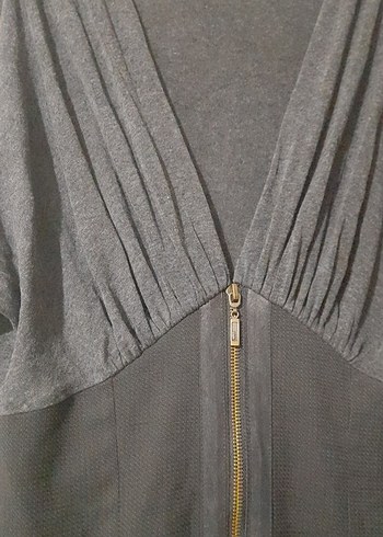 Gri elbise - Görsel 2