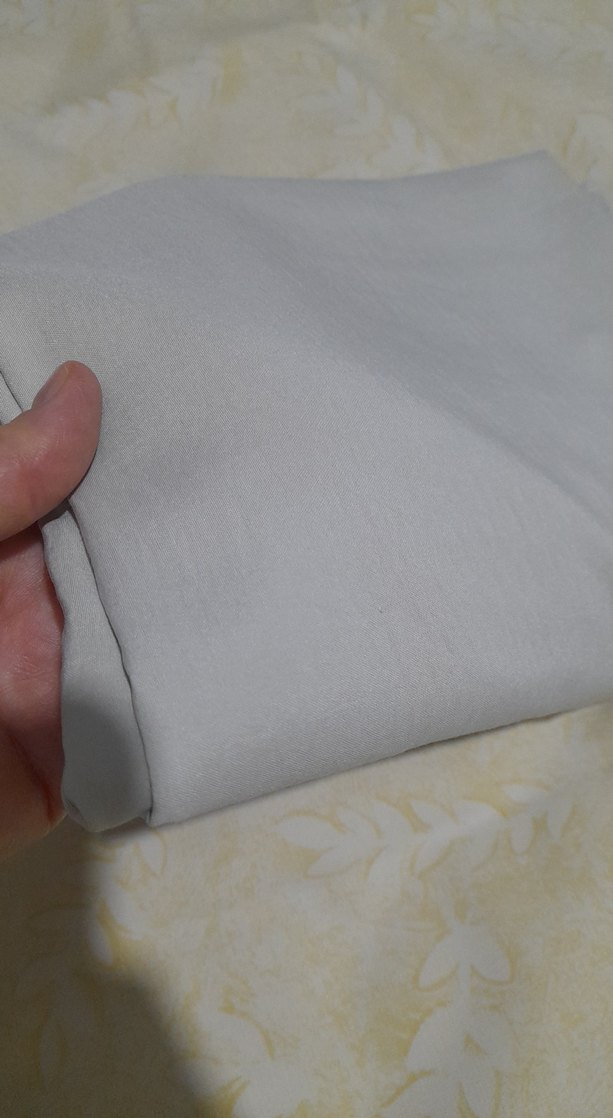 Kadın Gri Pamuklu Basic Şal - Görsel 2