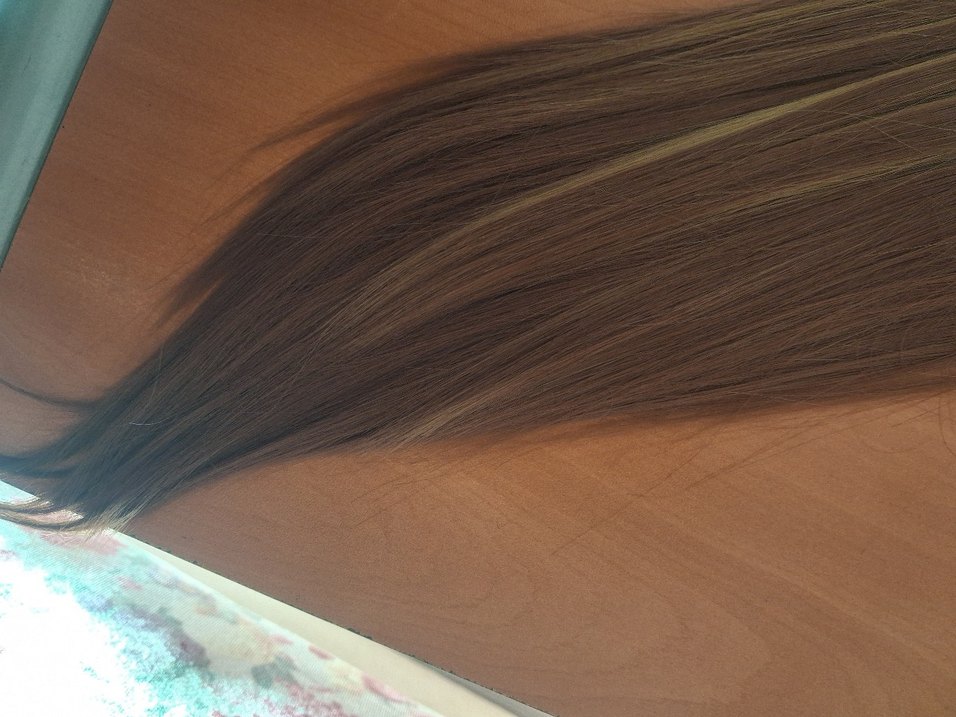 kestane rengi yapay saç - Görsel 4