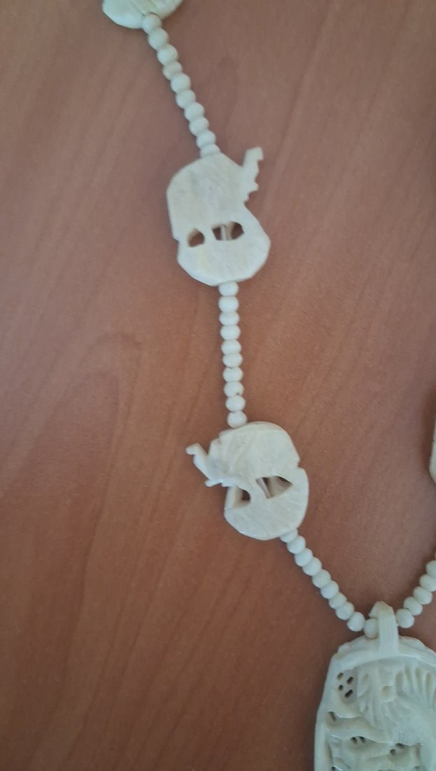 Uzun  fildişi  Kolye - Görsel 3