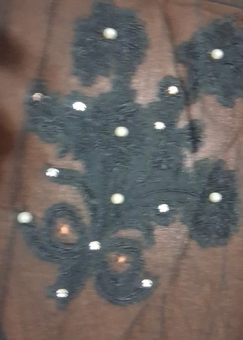 Boncuk Detaylı Kadın Fular - Görsel 2