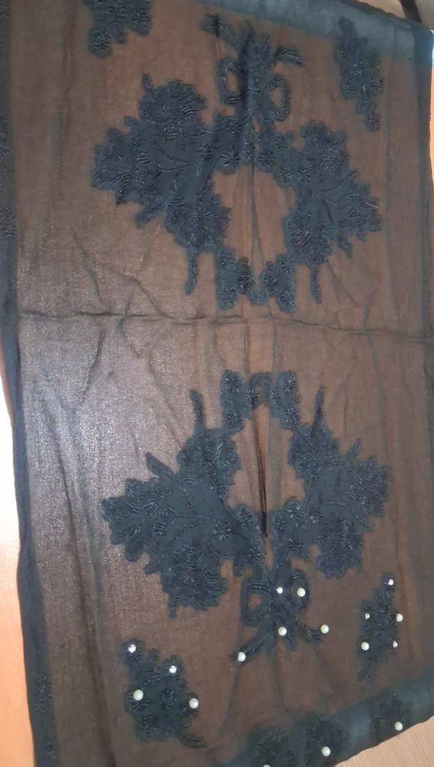 Boncuk Detaylı  Kadın Fular - Görsel 3