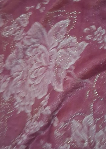 Mor Bohem Drape Desenli Kadın Şal - Görsel 2