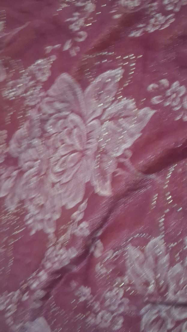 Mor Bohem Drape Desenli Kadın Şal - Görsel 2