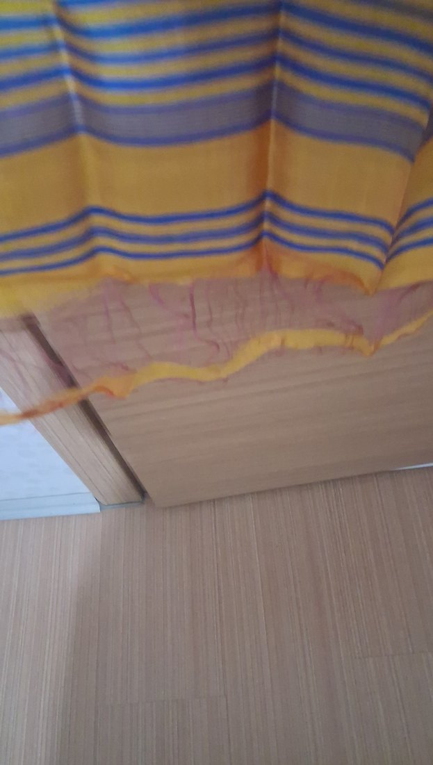 Parlak Çok Renkli Kadın Saten Şal - Görsel 2