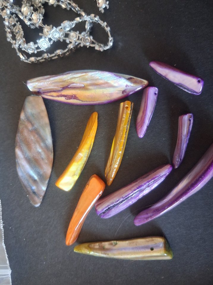 Çok renkli takı malzemeleri - Görsel 3