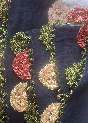 Dantel  detaylı yemeni - Görsel 3