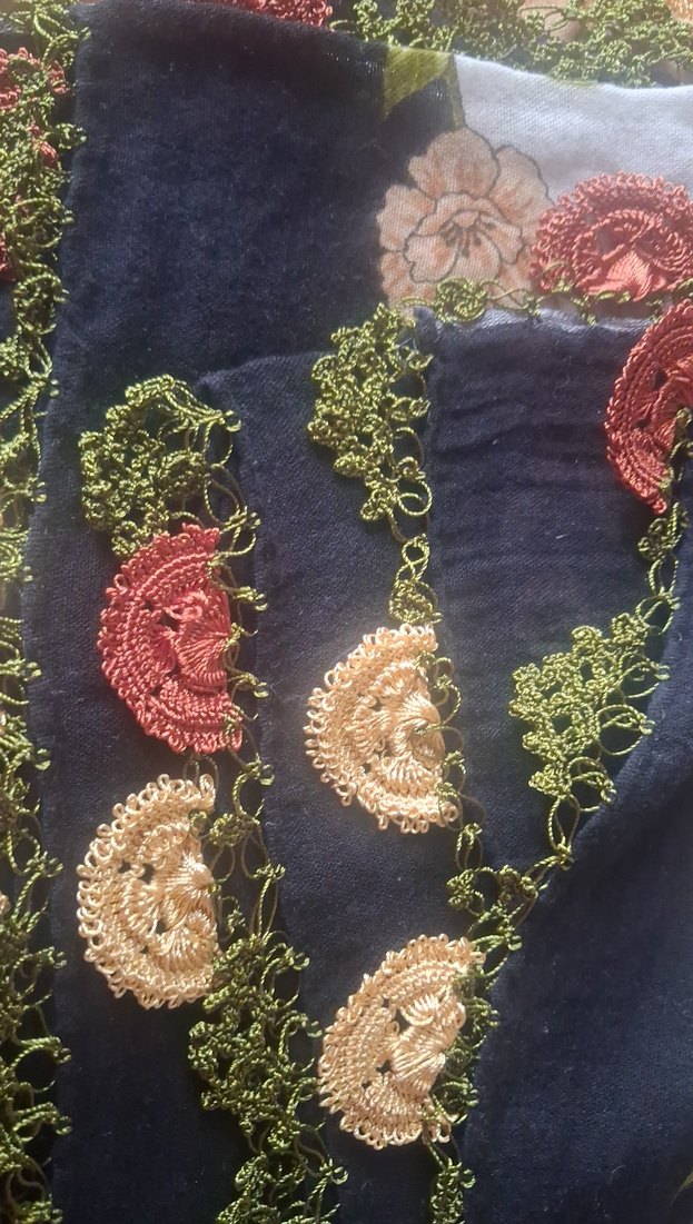 Dantel  detaylı yemeni - Görsel 3