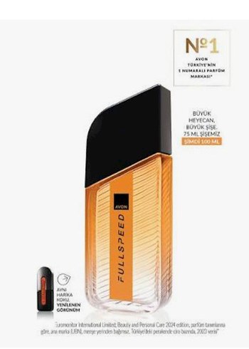 Avon Fullspeed Erkek Parfümü - Görsel 3