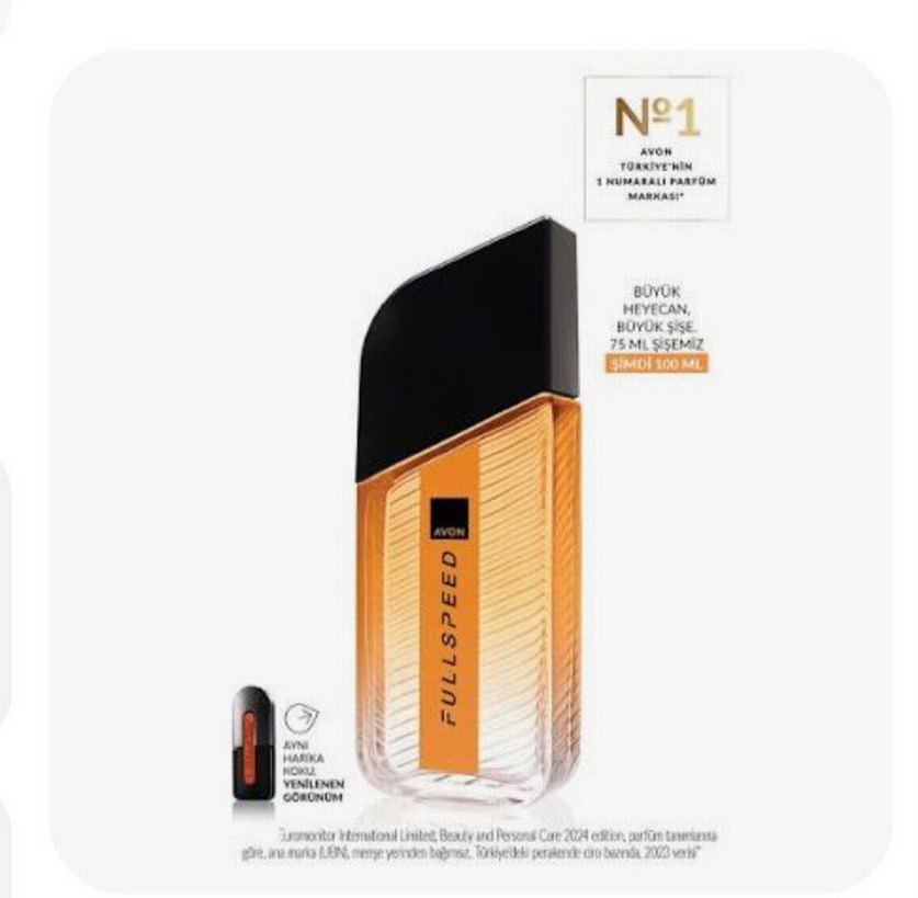 Avon Fullspeed Erkek Parfümü - Görsel 3