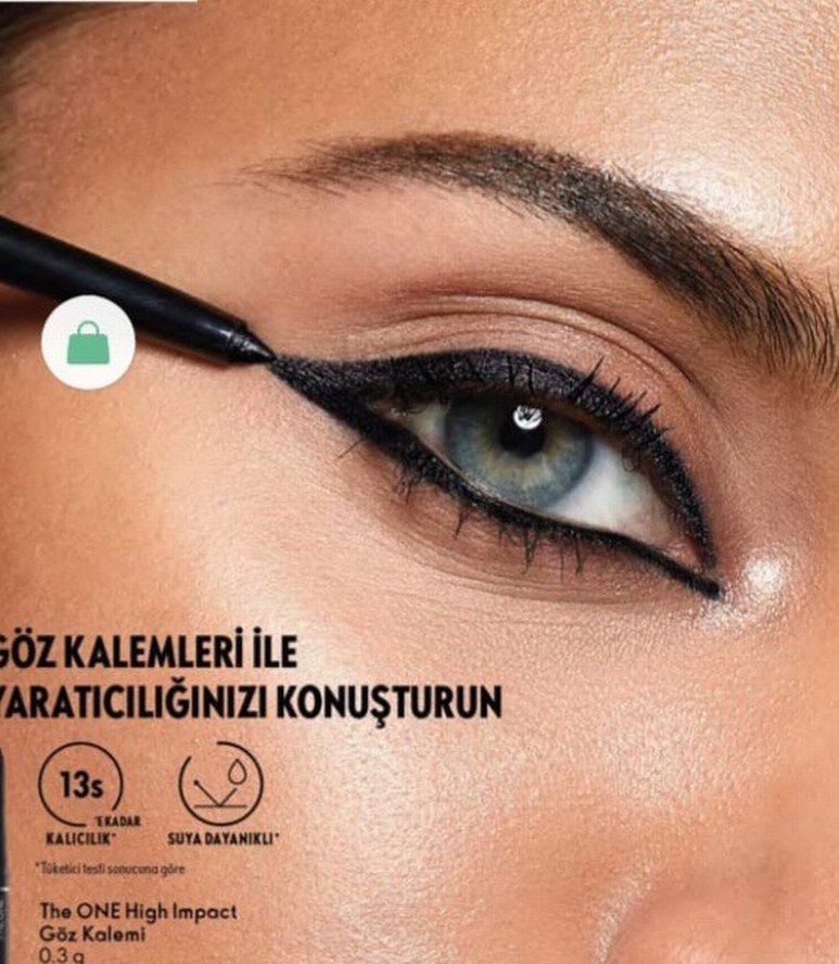Oriflame Siyah Göz Kalemi - Görsel 4