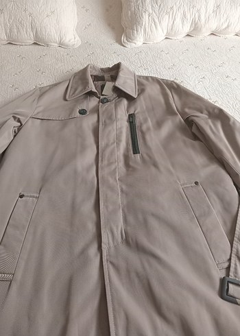 Bej Rengi Erkek Mont - Görsel 5