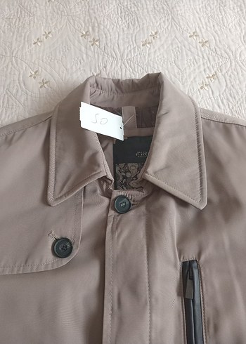 Bej Rengi Erkek Mont - Görsel 7