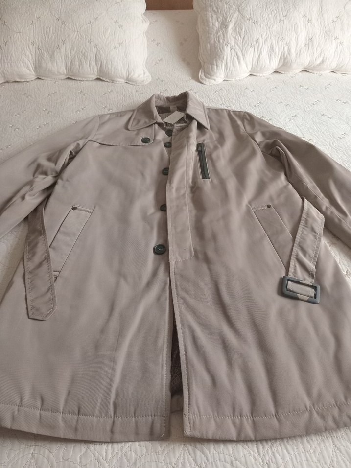 Bej Rengi Erkek Mont - Görsel 4