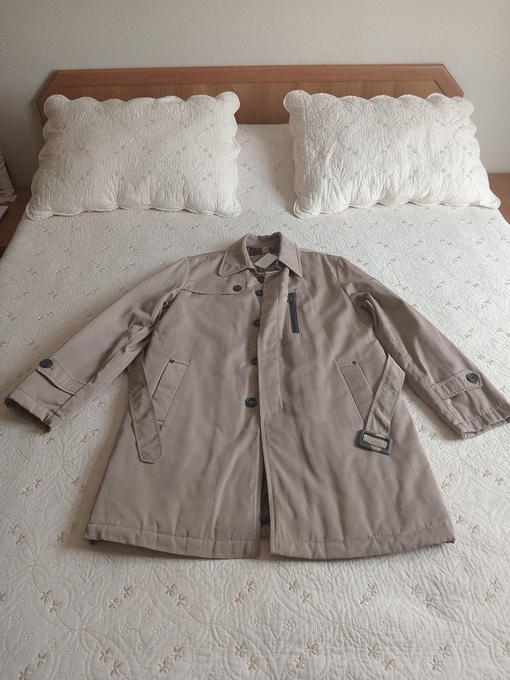 Bej Rengi Erkek Mont - Görsel 2