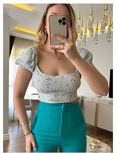 Pull&Bear crop bluz