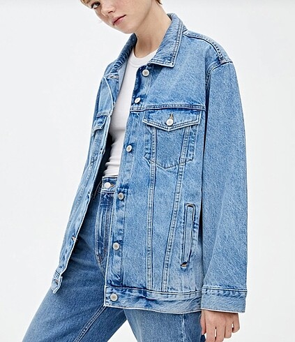 Pull&Bear Oversize Kot Ceket