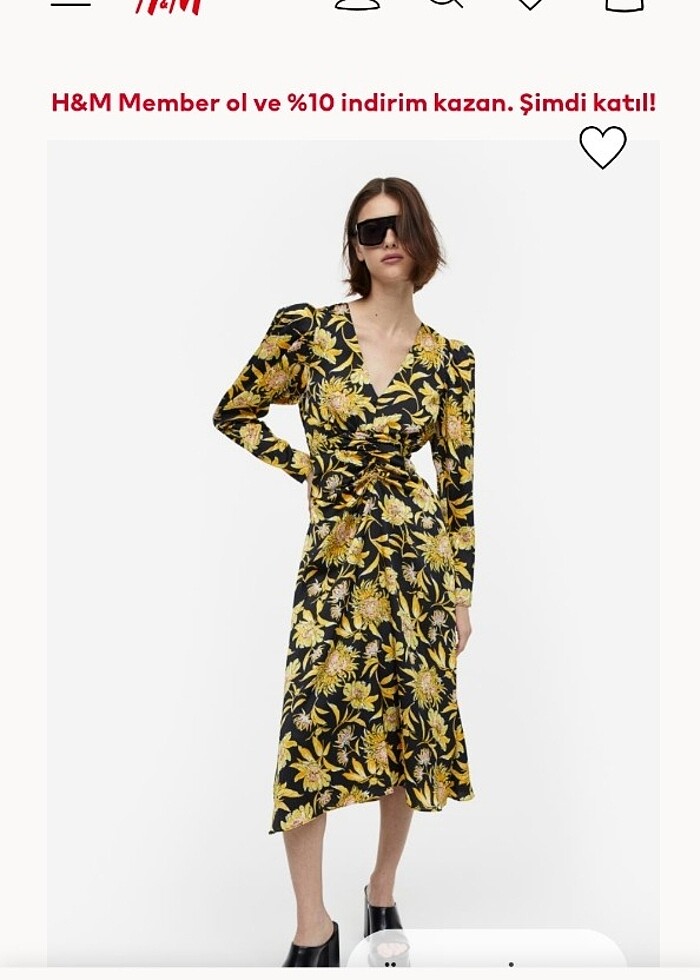 H&M Marka Elbise - Görsel 3