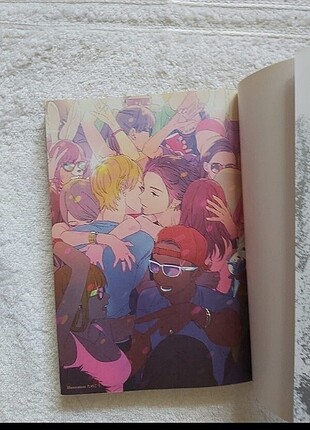 BL Ansoloji kuzu Japonca manga Tek