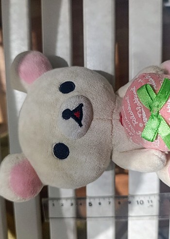 Beden Beyaz Peluş Ayıcık Rilaakkuma Oyuncak