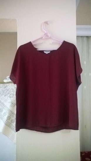 bordo renk bluz 