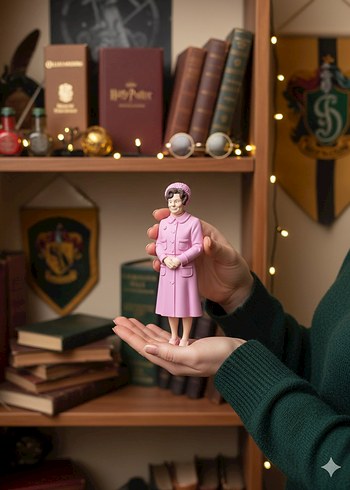  Beden Dolores Umbridge figürü 15 cm koleksiyonluk