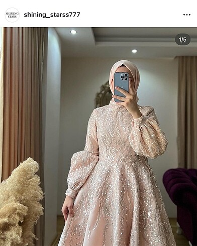 Diğer Balon kol prenses model Abiyemiz