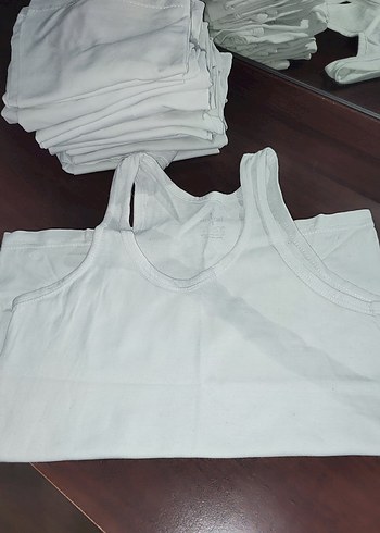 Beyaz Çocuk Atlet - Görsel 4