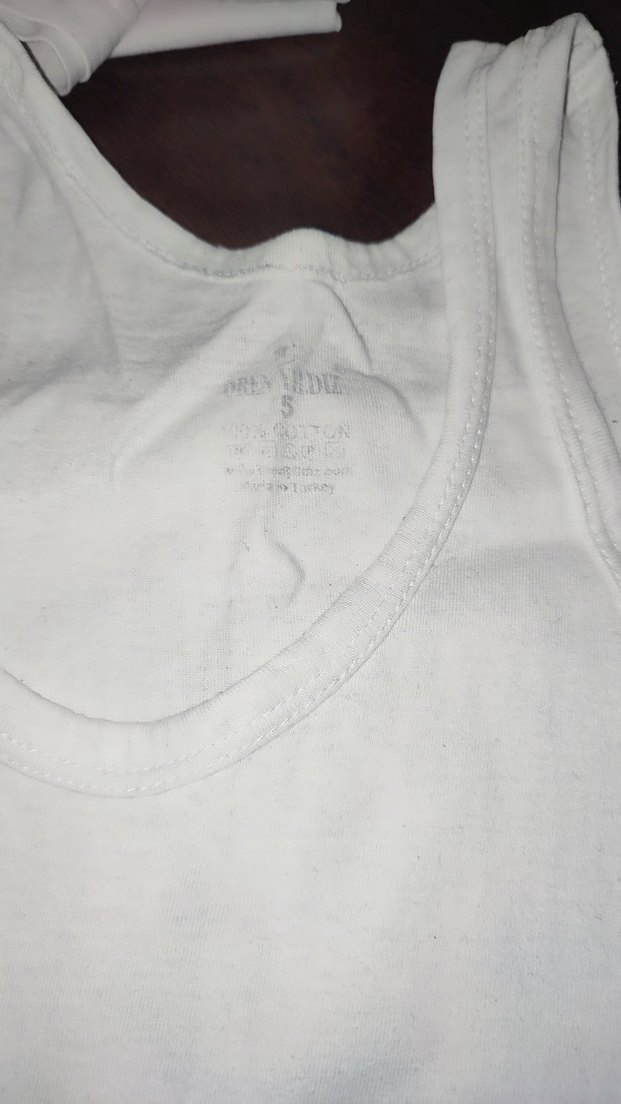 Beyaz Çocuk Atlet - Görsel 3