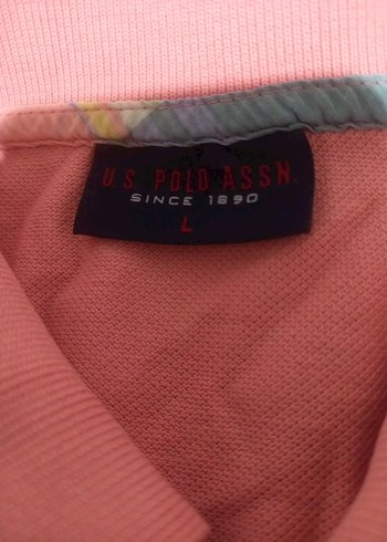 Erkek Pembe Pamuklu Polo Tişört - Görsel 5