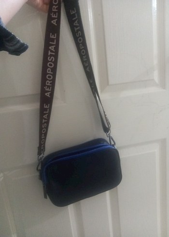 Lacivert Deri Bel Askılı Kadın Çanta - Görsel 3