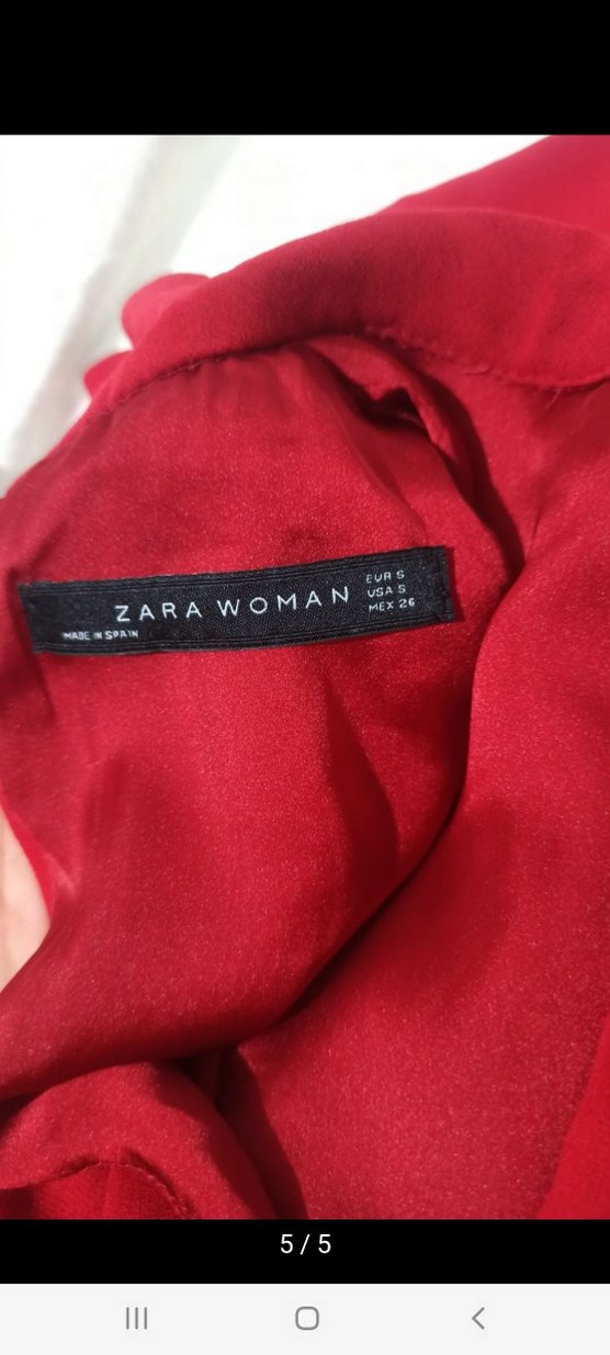 Kadın Kırmızı Kolsuz Midi Abiye Elbise - Görsel 5