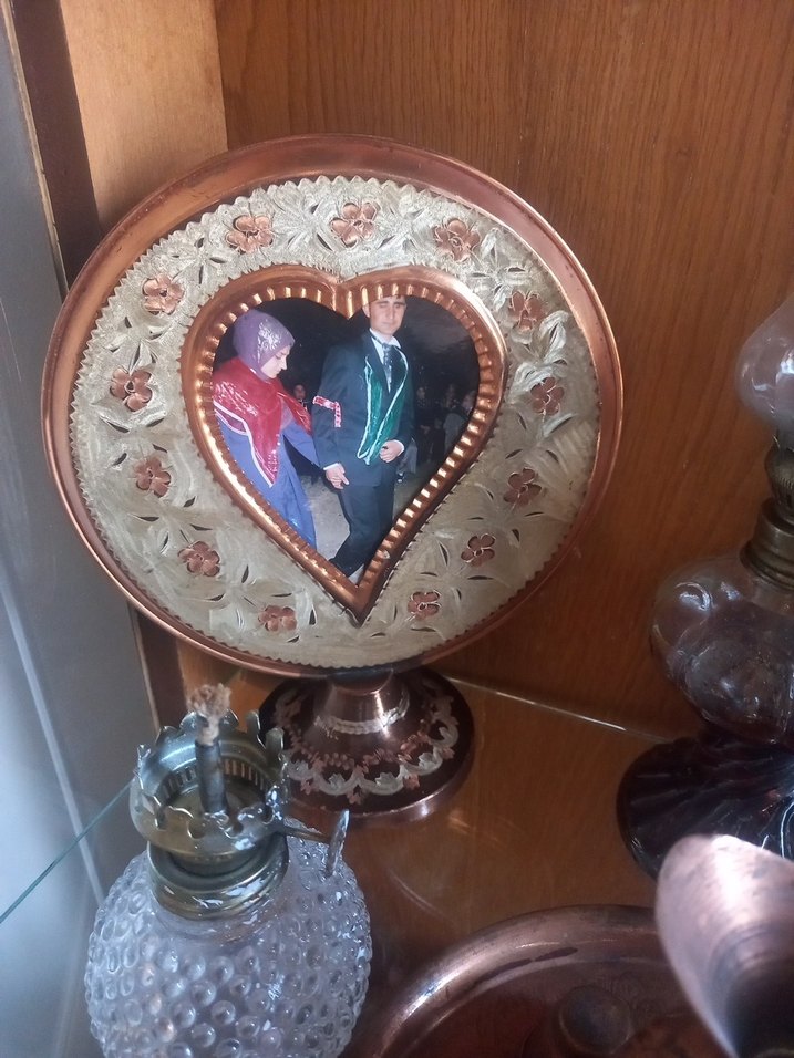 ZEMZEM SUYU SETİ BDİR TEPSİ GAZ LAMBALARI Koyu Altın RenkliBakır - Görsel 4