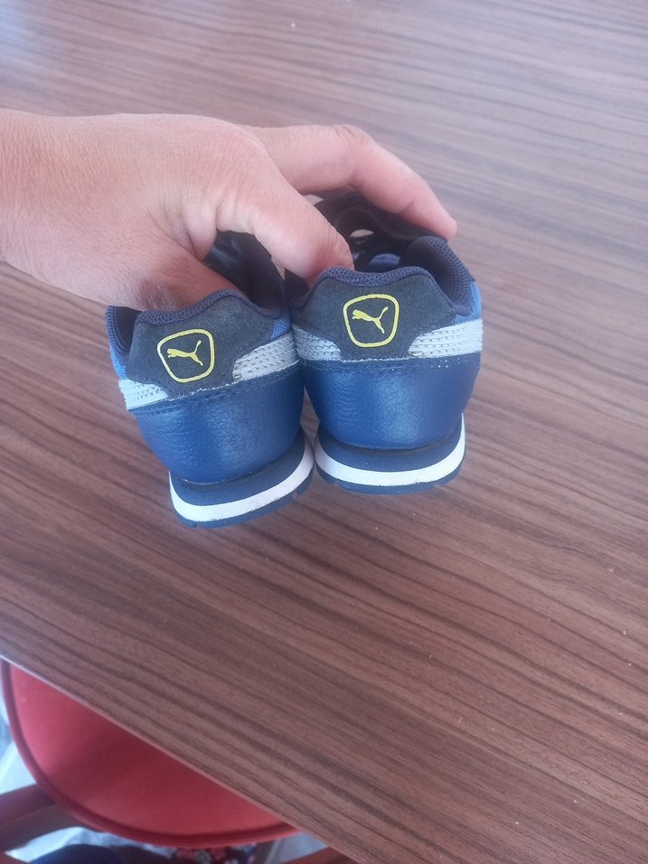 Erkek Çocuk Mavi Bağcıksız Spor Ayakkabı - Görsel 5