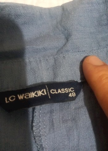 Kadın Lacivert Keten Uzun Elbise - Görsel 2