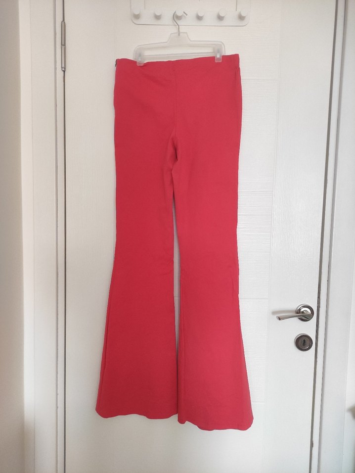 İspanyol Paça Likralı Pantolon - Görsel 2