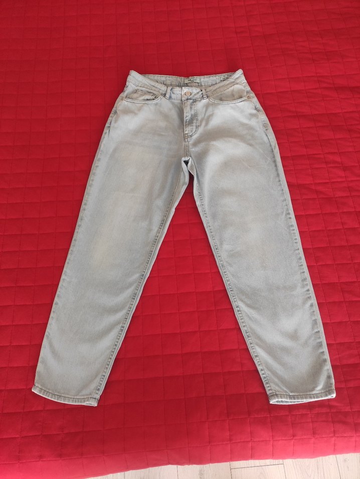 Rahat Kesim Kadın Denim Pantolon - Görsel 4