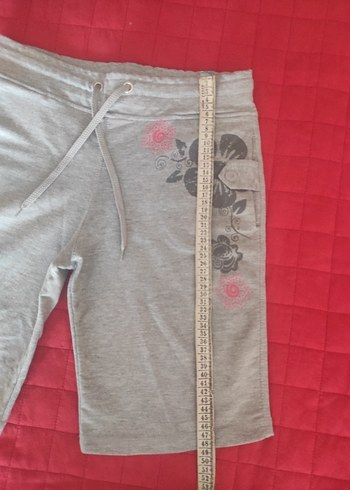 Gri Şort - Görsel 4