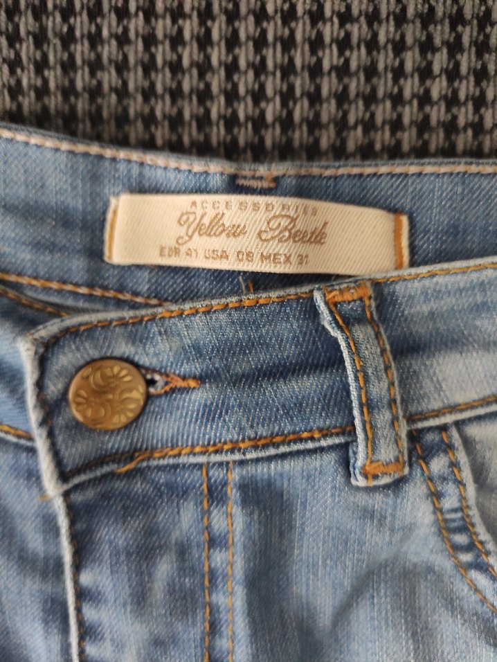 Kadın Mavi Denim Midi Boy Skinny Jean - Görsel 5