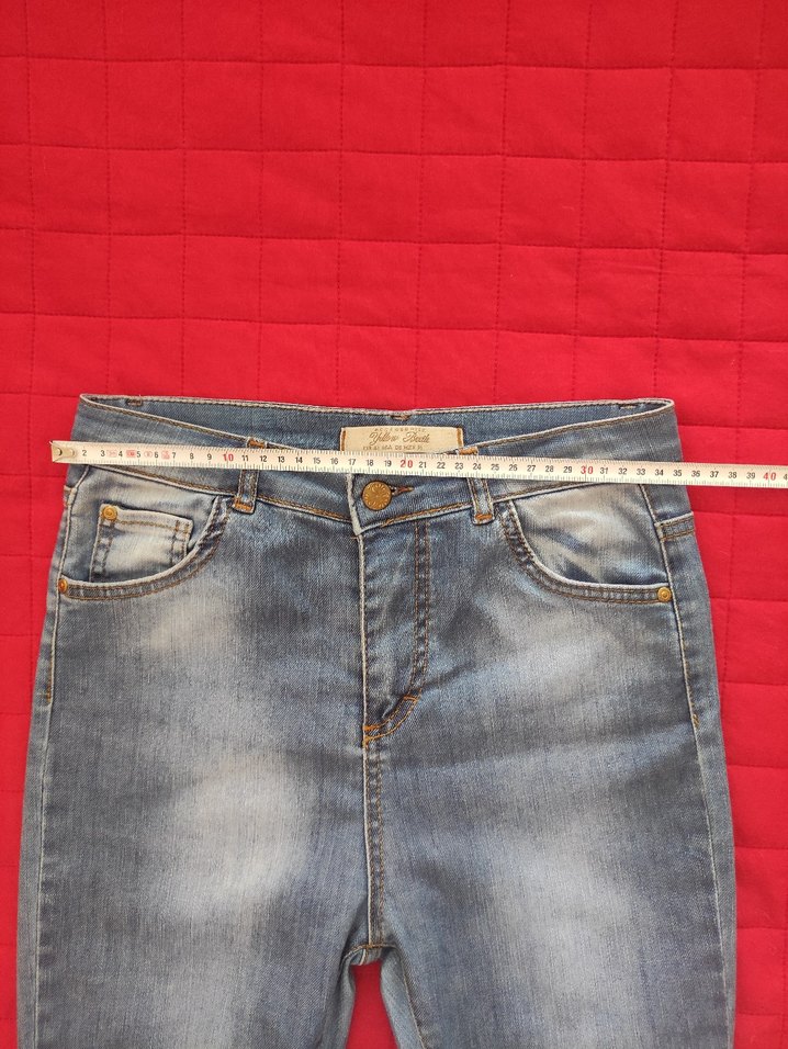 Kadın Mavi Denim Midi Boy Skinny Jean - Görsel 2