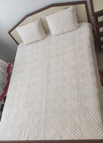 Dantel yatak örtüsü - Görsel 4