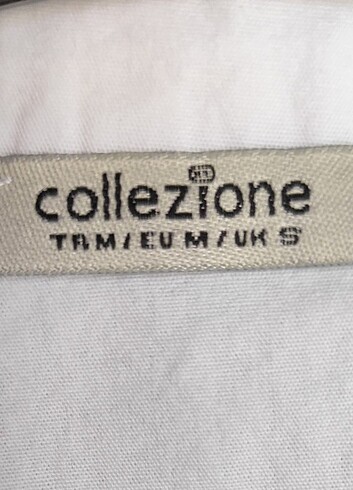 Beyaz asimetrik gömlek - Görsel 5