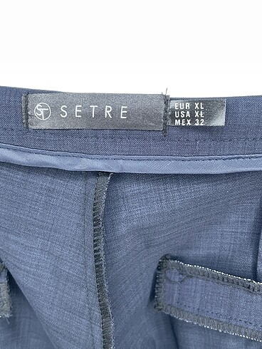 xl Beden lacivert Renk Setre Kumaş Pantolon %70 İndirimli.