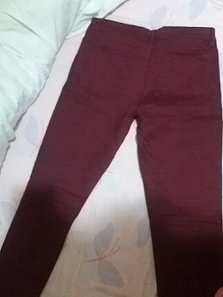 40 Beden bordo Renk Bordo pantolon