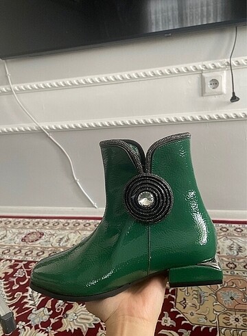 36 Beden yeşil Renk Kısa Yeşil bot