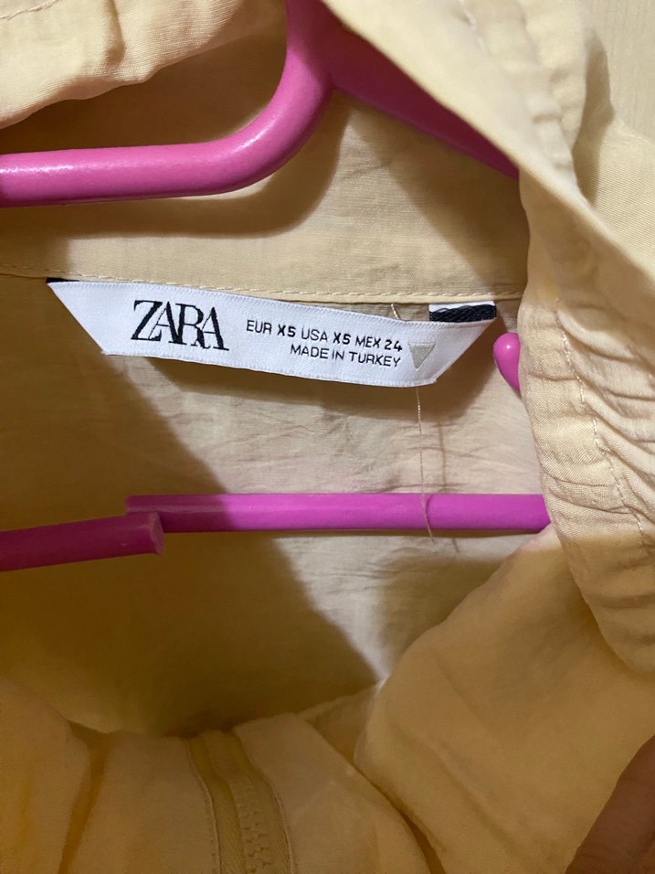 Bej Keten Uzun Kollu Gömlek - Görsel 3