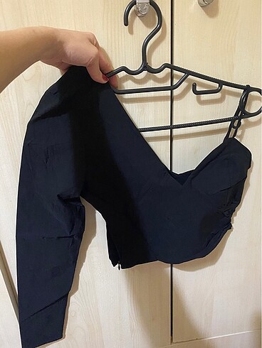 Stradivarius crop bluz - Görsel 2