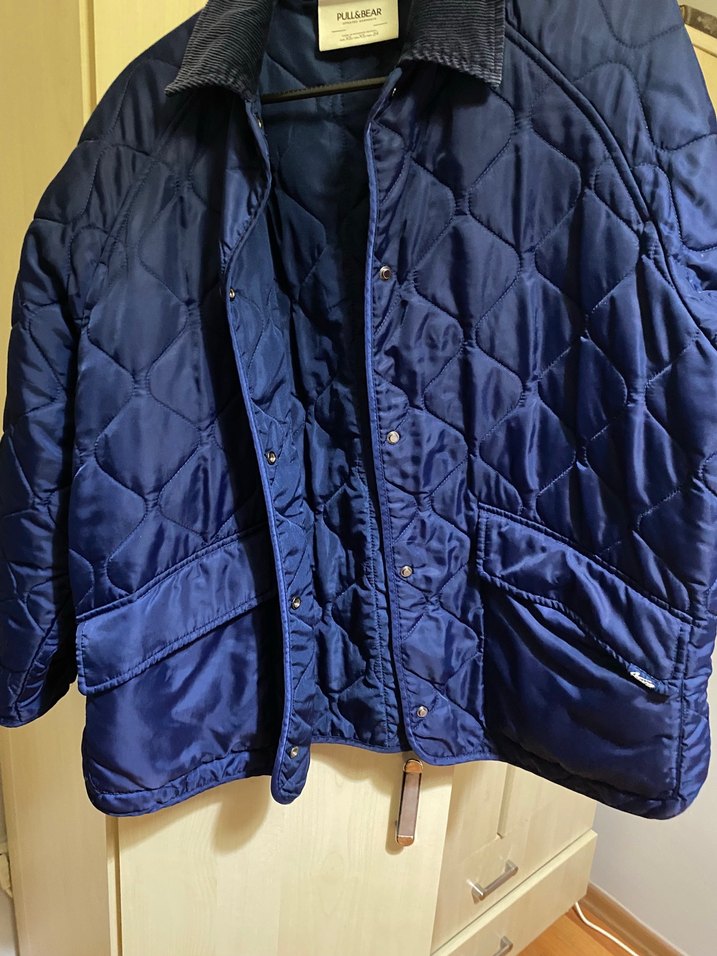 Mavi Düğmeli Kadın Ceket - Görsel 2