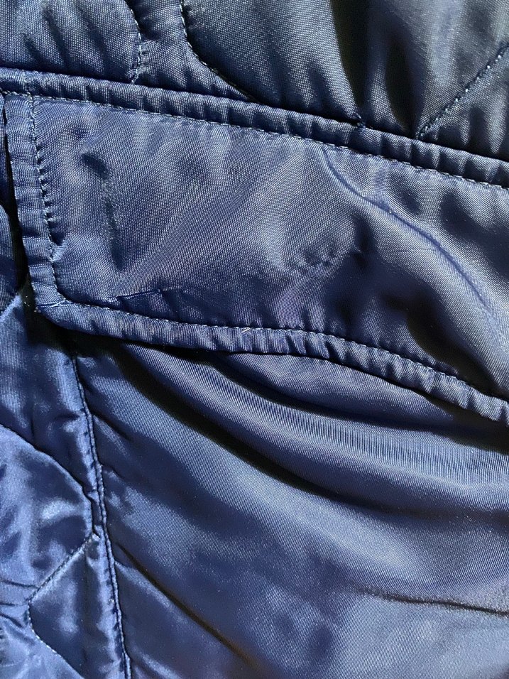 Mavi Düğmeli Kadın Ceket - Görsel 3