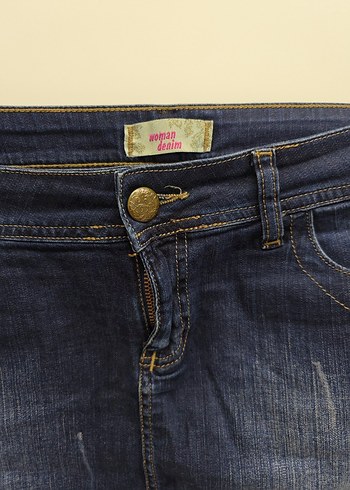 Diğer Denim Mini Etek